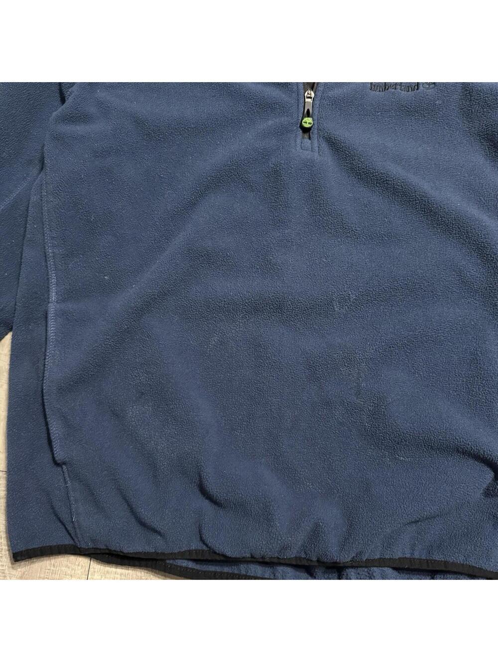 Timberland Fleece Jacket Blue Mens XL - Picture 5 of 8